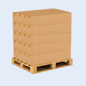 A pallet containing 20 boxes of CCL Olympic Adhesive Tape